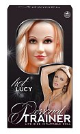 Надувная кукла с вибрацией и 2 любовными отверстиями Hot Lucy Lifesize Love Doll